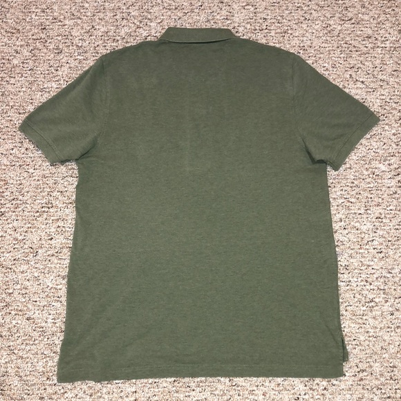 Brooks Brothers Men's Golden Fleece Stretch Supima Polo Shirt - Green Heather - Picture 6 of 7